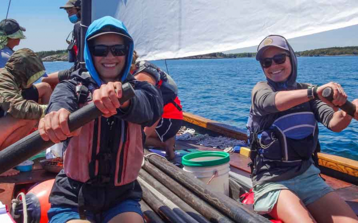 wilderness sailing program in maine